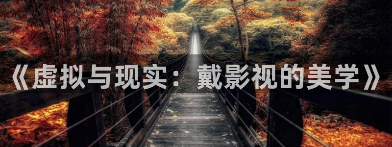 大地电影完整版在线看：《虚拟与现实：戴影视的美学》